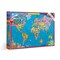 eeBoo: World Map 100 Piece Puzzle, Provides Wanderlust to All Ages, 100 Glossy Pieces That Fit and Snap Together with Ease, includes a Legends and Icons Glossary, Perfect for Ages 5 and up
